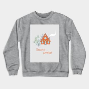 forest house Crewneck Sweatshirt